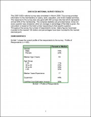 2005 SCEA Membership Survey