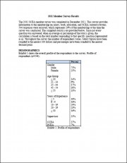 2011 SCEA Membership Survey
