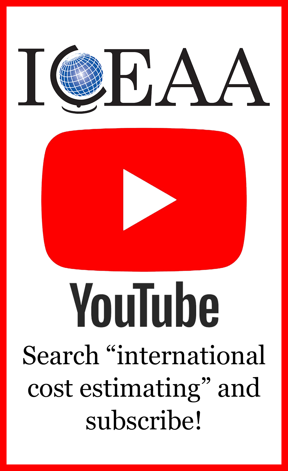 ICEAA YouTube