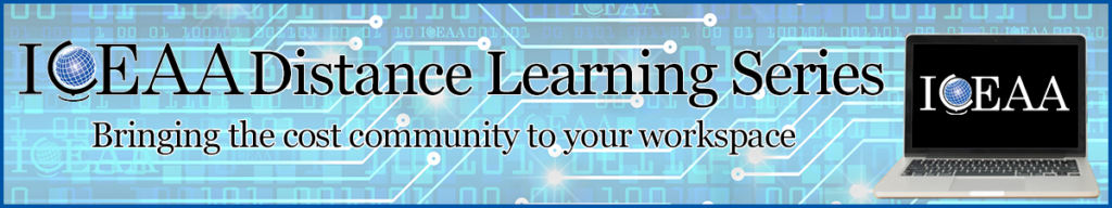 Distance Learning Series – International Cost Estimating and Analysis ...